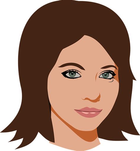 Actress Beauty Face · Free Vector Graphic On Pixabay