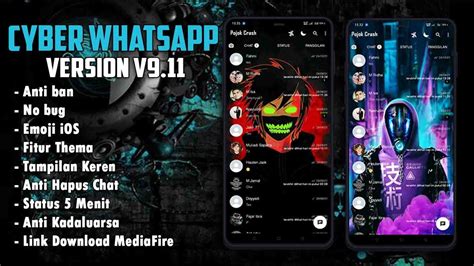 Update Cyber Whatsapp Terbaru 2021 Cyber Wa Plus V911 Terapkan