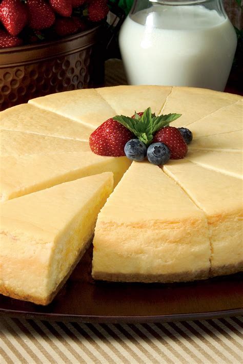 Most cheesecakes — like my bourbon pumpkin, cappuccino fudge, key lime and a brownie mosaic riff. New York Cheesecake | KitchMe