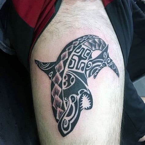 Check spelling or type a new query. 50 Tribal Shark Tattoo Designs For Men - Sea-Dweller Ideas