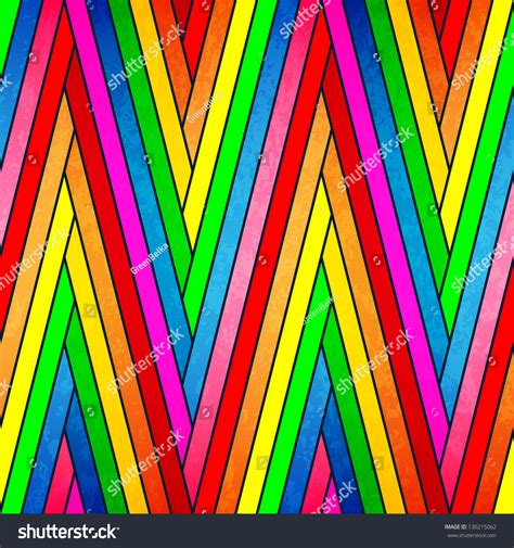 Rainbow Lines Abstract Vector Background Stock Vector Royalty Free