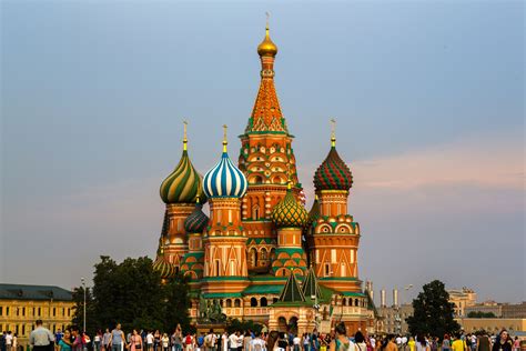 St Basil S Cathedral In Moscow S Red Square