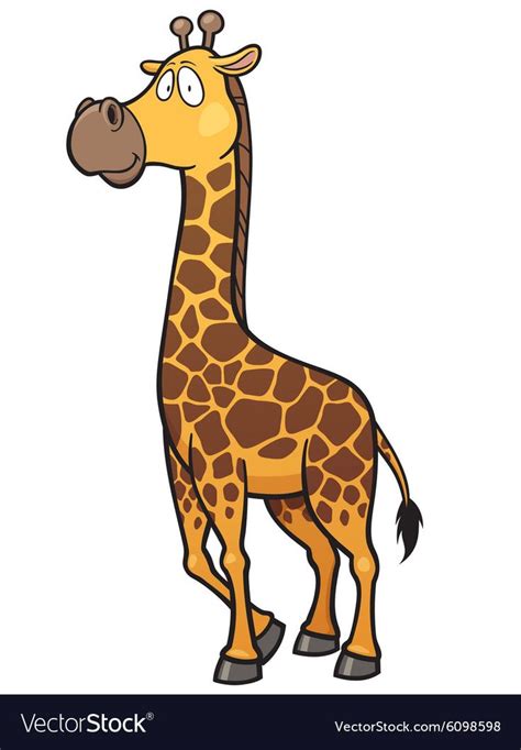 Giraffe Royalty Free Vector Image Vectorstock Giraffe Vector Images Vector Free