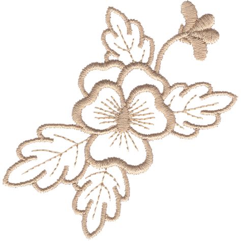 Free Embroidery Design Flower