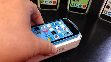 Apple Iphone 5c Unboxing Video Cell Phone In Stock At