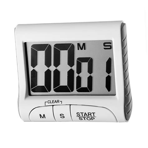 1pcs Lcd Digital Display Timer Multifunctional Portable Kitchen Timer