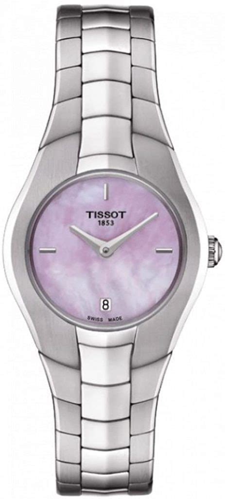 Tissot Womens T0960091115100 T Collection 259mm Pink Mop Dial Ss Watch