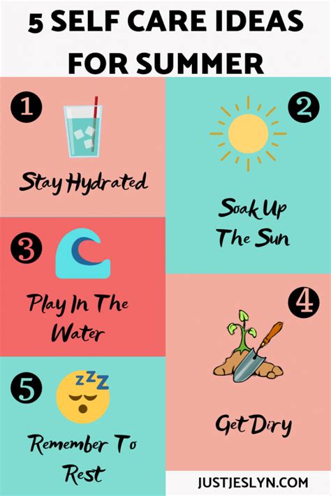 5 Ways To Refresh Your Summer Self Care Self Care Self Care