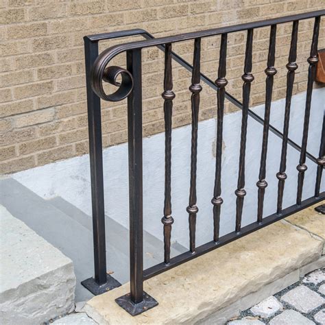 Rustic Custom Wrought Iron Railings For Your Home Business Signature Metal Works