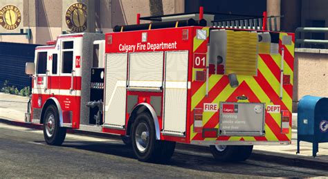 Pierce Arrow Xt Calgary Fire Department Cfd Gta5