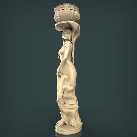 3d Stl Model For Cnc And 3d Printer Baluster 1339 3d Stl Models For Cnc Routers And 3d