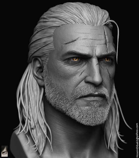 Geralt Of Rivia Witcher Art The Witcher