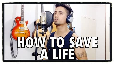 How to save a life (2005). The Fray - How To Save a Life (Tiago Contieri Cover) - YouTube