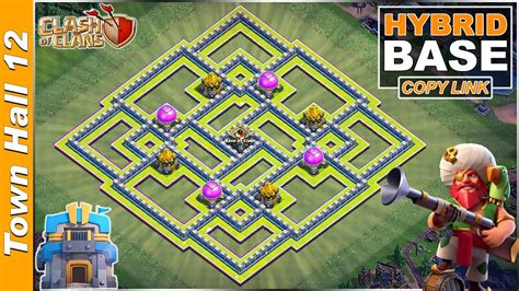 NEW TH12 Base 2021 Town Hall 12 Trophy Farming Base With Copy Link