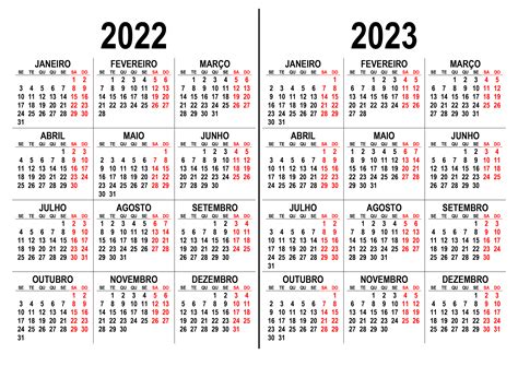Calendar Rio Para 2022 E 2023 Calendarios365 Su Aria Art Collection
