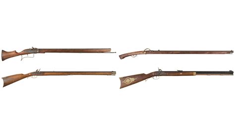 Four Modern Black Powder Long Guns Rock Island Auction