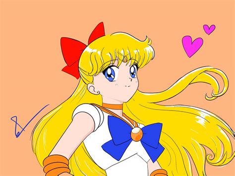 I Drew Sailor Venus Without Any Reference Pic Practicing Really Is