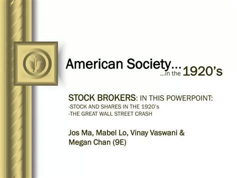 Ppt American Society Powerpoint Presentation Free Download Id14721