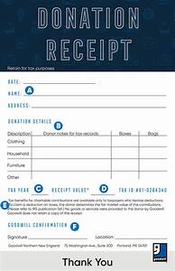 How To Fill Out A Goodwill Donation Tax Receipt Goodwill Nne