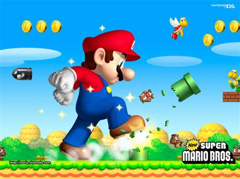 New Super Mario Bros Nintendo Ds Wallpaper 1383132 Fanpop