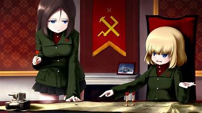 Katyusha Panzer Wallpapers Anime Pravda General Desktop