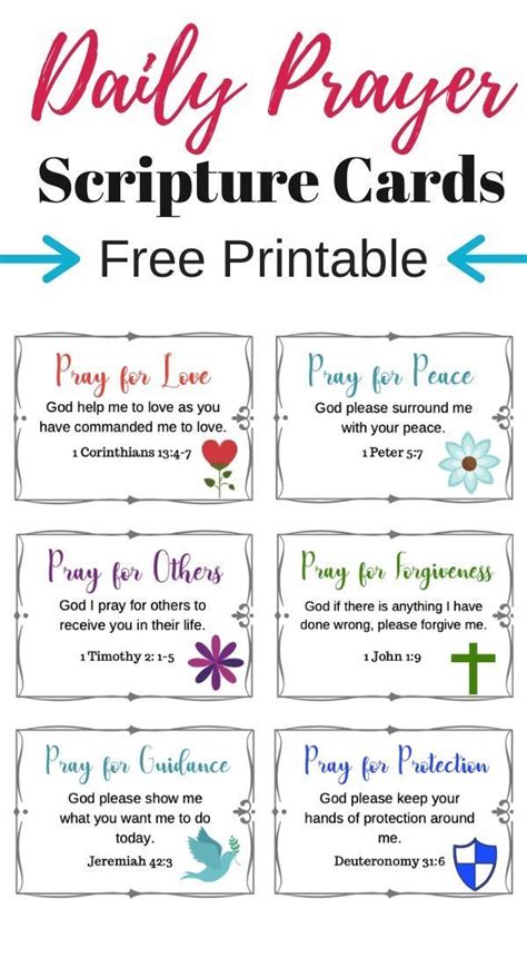 7 Daily Prayers That You Should Be Praying Plus Free Printable Free