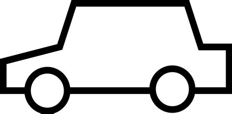 Simple Car Clipart Black And White Clip Art Library