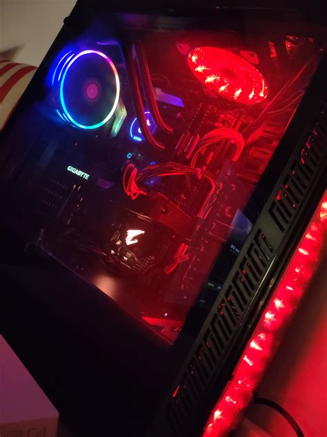 My First Ever Pc Build And I Know I Went Crazy On The Red Rgamingpc