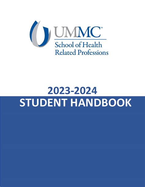 Shrp Student Handbook University Of Mississippi Medical Center