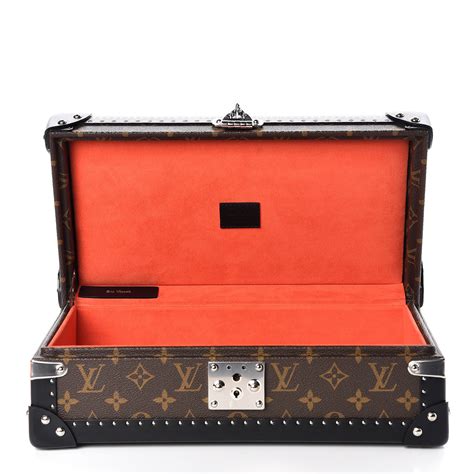 Louis Vuitton Monogram Coffret 8 Watch Case Black 357542