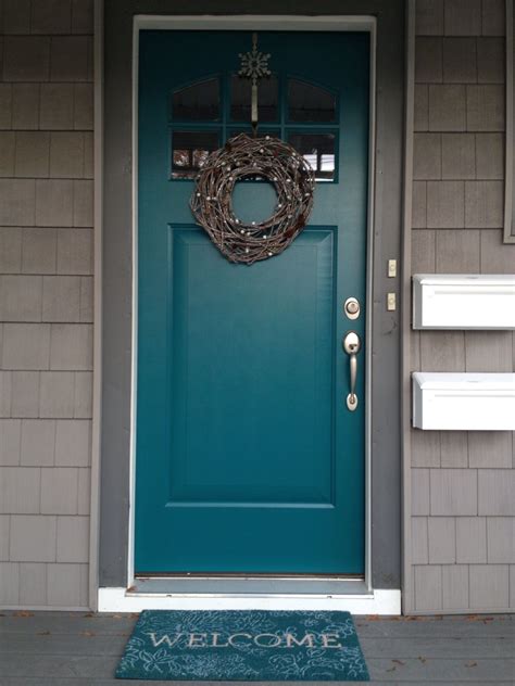 Love My Teal Front Door Exterior House Colors Exterior Paint Colors