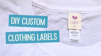 Diy Custom Clothing Labels Charlimarietv Diy Newest