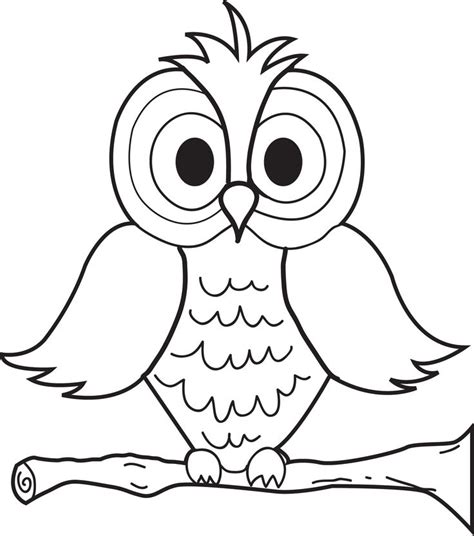 Cute owl coloring pages are a fun way for kids of all ages to develop creativity, focus, motor skills and color recognition. Print 4370-cartoon-owl-coloring-page.jpg | MPM School ...