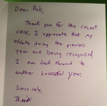 Maybe you would like to learn more about one of these? How to thank boss for raise or bonus (with thank-you note ...