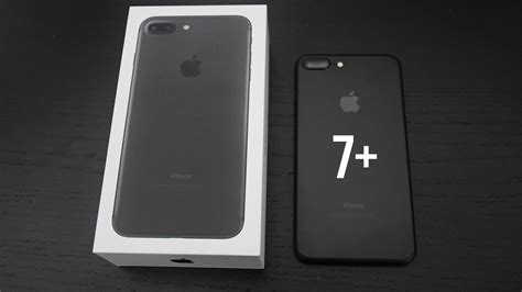 Apple ships the matte black in a white box, while the jet black model comes in a unique black box. iPhone 7 Plus Unboxing: Matte Black! - YouTube