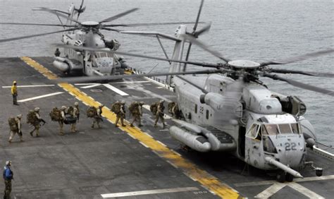 Us Marine Corps To Reset Sikorsky Ch 53e Heavy Lift Helicopter Fleet To