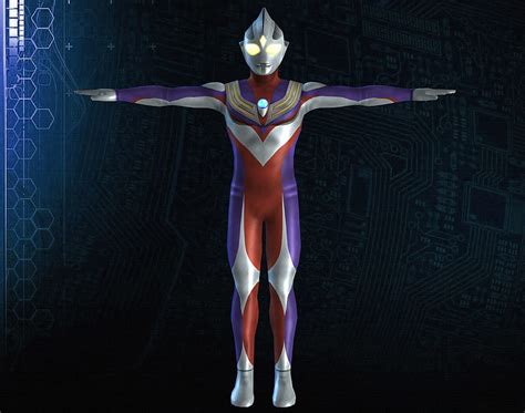 2k Descarga Gratis Programa De Televisión Ultraman Tiga Fondo De