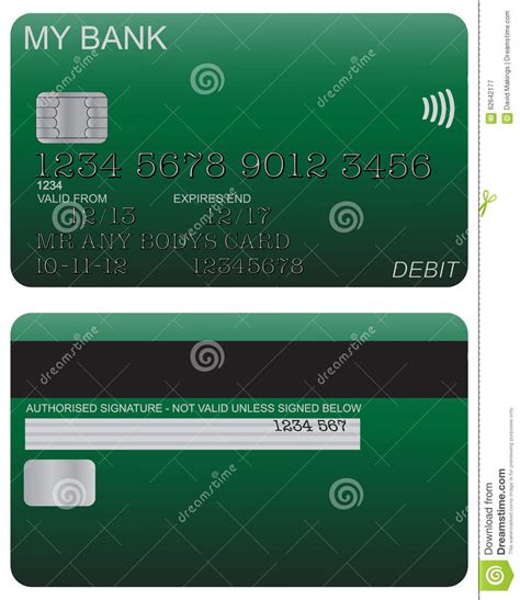 Maybe you would like to learn more about one of these? Debit Card Detail Green stock illustration. Illustration of design - 62642177