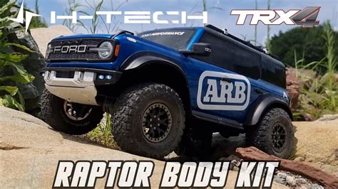 H Tech New Bronco Raptor Conversion Kit For Traxxas Trx4 2021 Ford