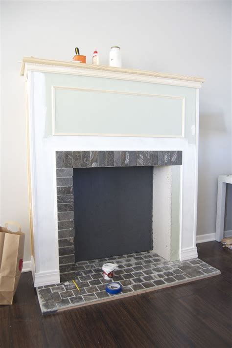 Go for a walk to collect a bunch. fake fireplace | Faux fireplace diy, Faux fireplace, Home diy