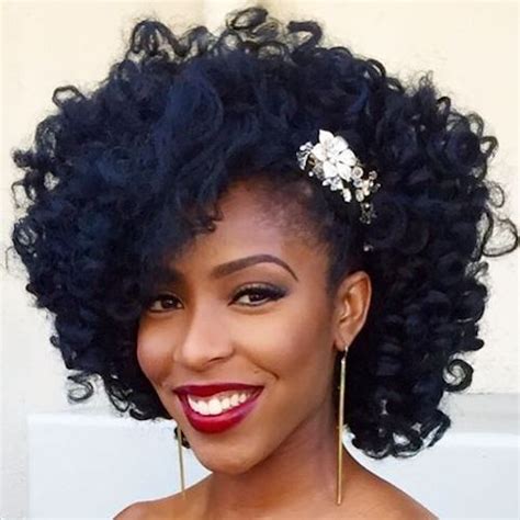 Afro Wedding Hairstyles For Black Women Afro Wedding Hairstyles New