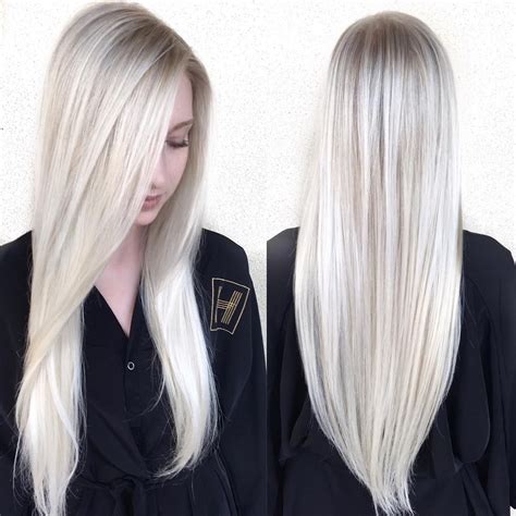 Only 2 available and it's in 1 person's cart. This Sleek Platinum Blonde Hair with Side Part and V-Cut ...