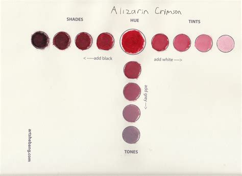 Alizarin Crimson Tint 40 Information Art Shebang