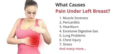 Pain Under Left Breast 12 Causes And Home Remedies