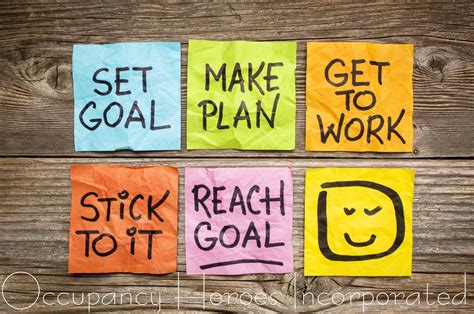 Set Goals Make Plans And Exceed Your Goals Be Sure To Consider The