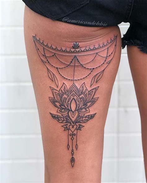 40 Gorgeous Back Of Thigh Tattoo Designs For Women That Will Inspire You To Get Inked Today