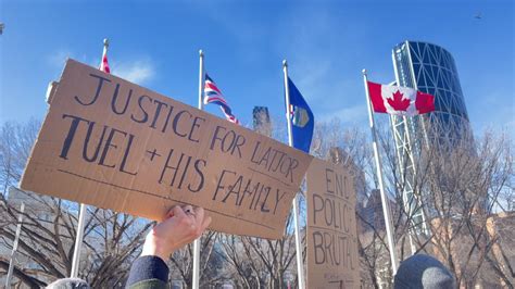 Latjor Tuel Calgary police shooting anniversary | CityNews Calgary
