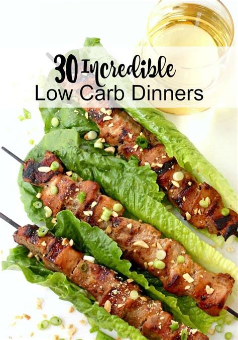 You (and your stomach) can thank us later! 30 Incredible Low Carb Dinner Recipes | Favorite Low Carb ...