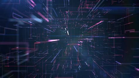 High Tech Cyberspace Grid Loops Stock Motion Graphics