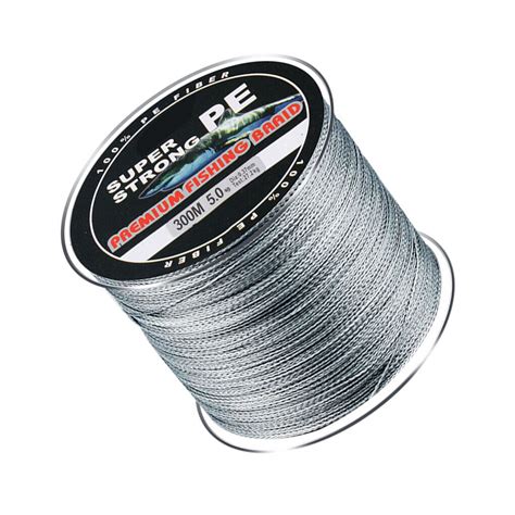 300m Pe Fishing Line 4 Strands Braided Fishing Line Super Strong